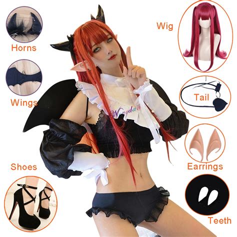 Rizu Kyun Cosplay Costume Anime Cosplay Kitagawa Marin Bikini Cosplay Costume Devil Kuroe