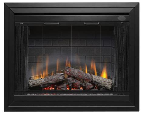 Dimplex 39 Deluxe Built In Electric Fireplace Insert With Brick Effect