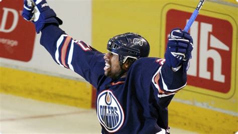 Hockey Georges Laraque Roi Edmonton D Test Montr Al