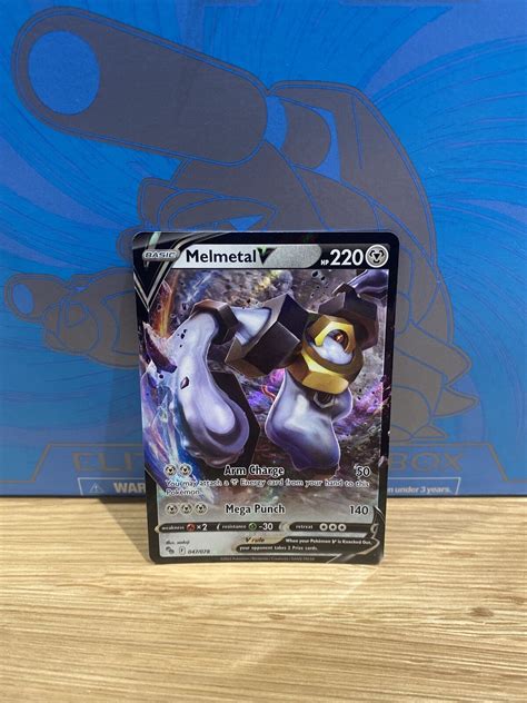 Pokemon Card Melmetal V 047 078 Pokemon Go Half Art Values MAVIN