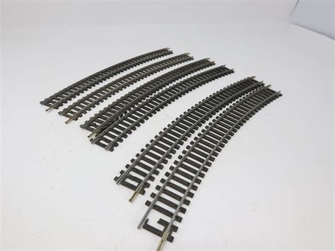 Used Tyco Ho Scale Lot Of 6 Pieces Code 100 18 Radius Curve Tra