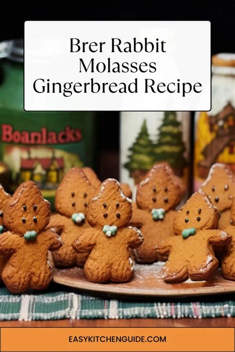 Brer Rabbit Molasses Gingerbread Recipe Easy Kitchen Guide