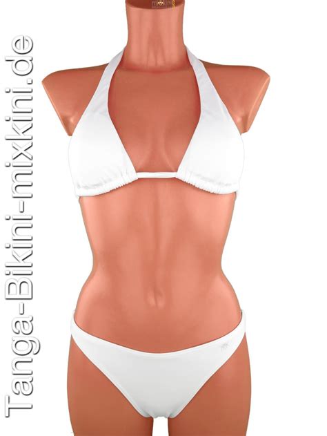 Bikini Wei Bikini Slip Mit Oberteil Wei Kaufen Mixkini Beachwear