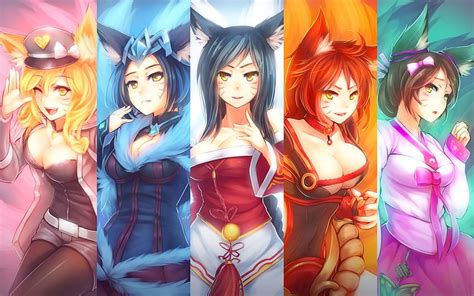 League Of Legends Anime Characters