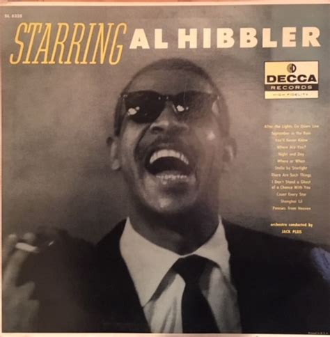 Al Hibbler - Starring Al Hibbler (1956, Vinyl) | Discogs