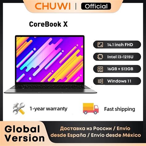 CHUWI CoreBook X Core i3 1215U Gen Gaming Laptop 14 inch 2160x1440 ...
