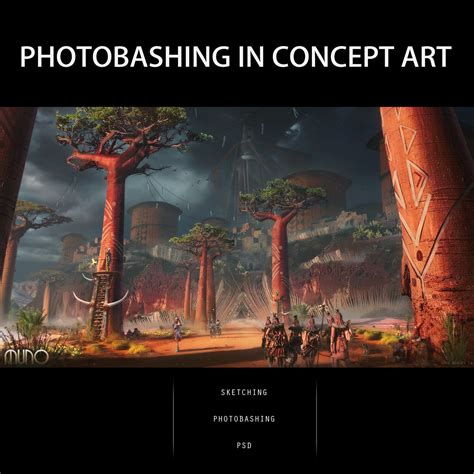 Artstation Photobashing In Concept Art Tutorials