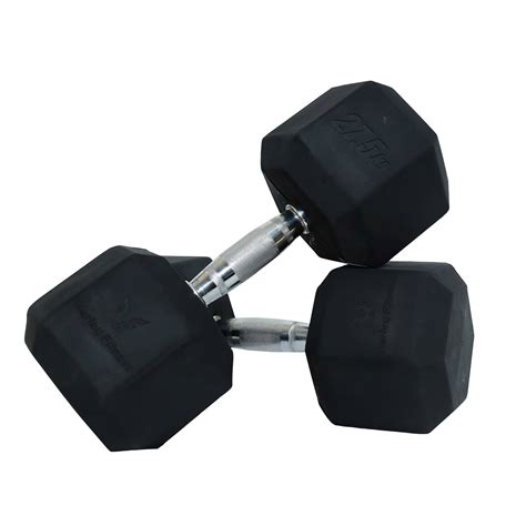 Harley Fitness Premium Rubber Coated Bouncing Hex Dumbbells 20 Kg Pair Buy Online At Best Price