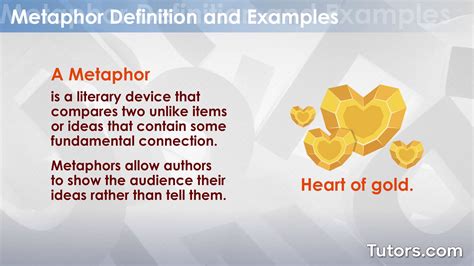 metaphor definition metaphor