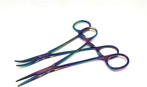 Amazon Set Of Multi Color Rainbow Mosquito Hemostat Forceps