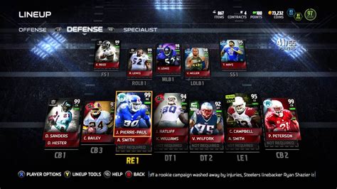 Madden 15 Ultimate Team Roster Update A Squad Update YouTube