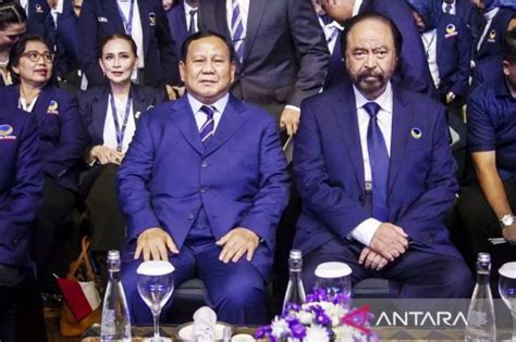 Sekjen NasDem Jelaskan Isi Pertemuan Surya Paloh Dan Prabowo ANTARA