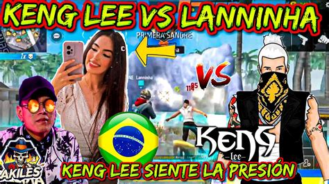 AKILES ENFRENTA a KENG LEE vs BRASILEÑA Lanninha xit KENG LEE