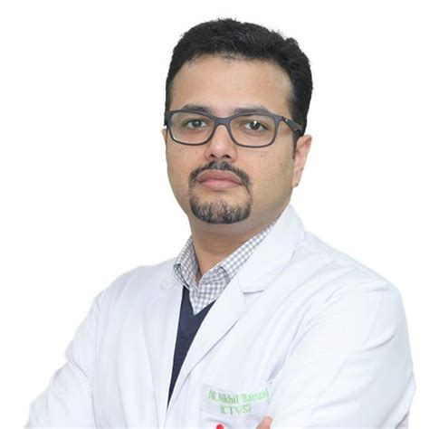 Dr Nikhil Bansal Cardiac Sciences Doctor Fortis Hospital Mall Road