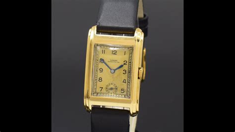 A Lange Söhne seltene Armbanduhr von 1940 YouTube