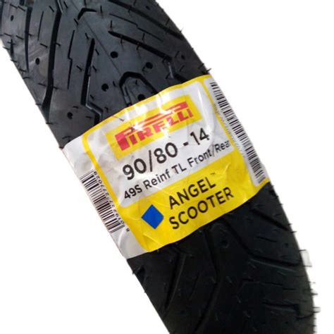 Pirelli Angel Scooter Tire 90 80x14 For Motorcycles With Tire Sealant