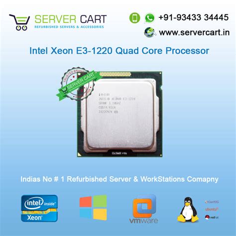 Intel Xeon E3-1220 Quad Core Processor Best Price in India - ServerCart