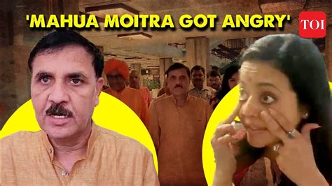 Mahua Moitra Got Angry Ethics Panel Chief Vinod Sonkar After Mahua Alleges Filthy Questions