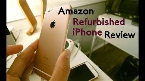 Review Refurbished Iphone 6s Amazon Unlocked 64gb Version Unboxing Youtube