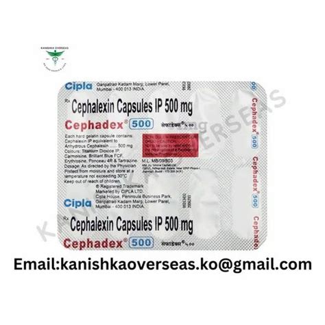 Cephadex 500 Mg Capsules 10 X 10 Tablets At Rs 104 Stripe In Nagpur