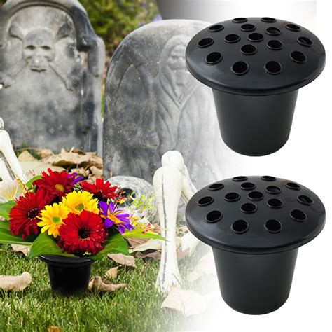 flower holders for graves 1
