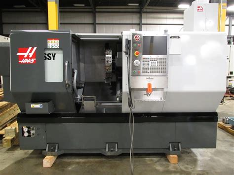 For Sale Haas DS 30SSY Sub Milling C Axis Y Axis 2 Bar 8 Chks