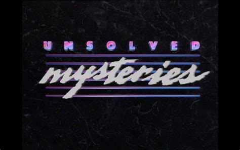 Image - Unsolved Mysteries.png | Logopedia | FANDOM powered by Wikia