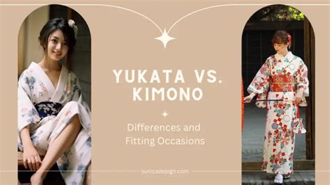 Yukata Vs Kimono Their Differences And Fitting Occasions