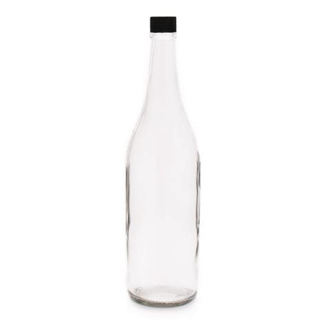 Consol Glass Tapered 1 Litre Bottle With Cap 12 Pack Shop Today Get It Tomorrow