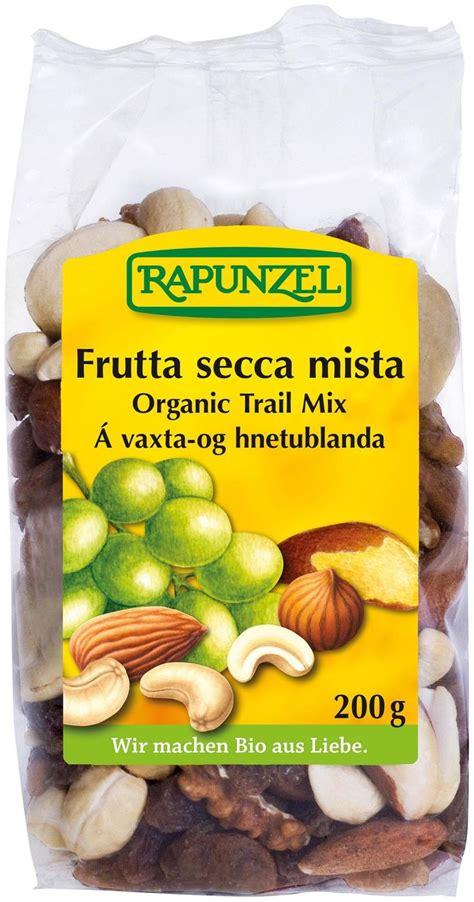 Misto frutta secca RAPUNZEL Agricoltura biologica NaturaSì nel 2023