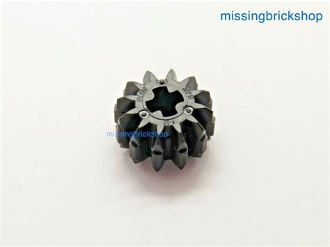 Lego Technic Gear Tooth Double Bevel Black Qty