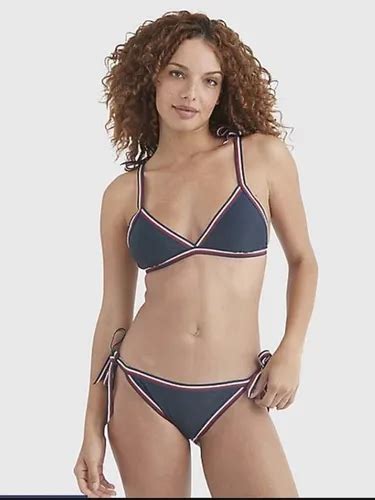 Traje De Ba O De Piezas Bikini Tommy Hilfiger Original Mercadolibre