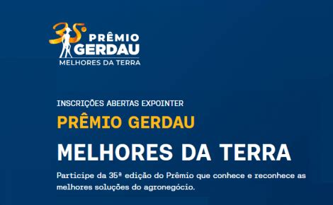 Gerdau abre inscrições para nova edição do Prêmio Gerdau Melhores da