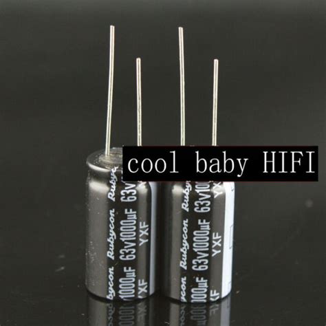 Pcs Rubycon Yxf Uf V Mfd Capacitor High Frequency