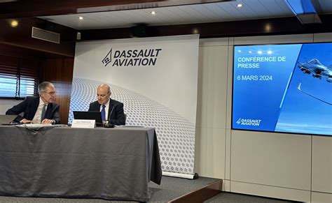 SAINT CLOUD Dassault Aviation les résultats financiers 2023 Presse