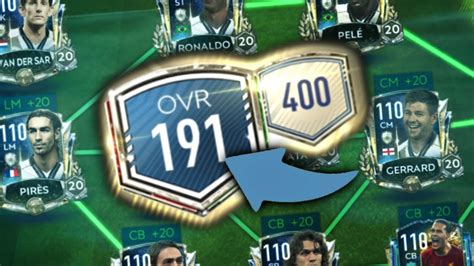 191 OVR THE BEST TEAM EVER FIFA Mobile 20 The Greatest Full