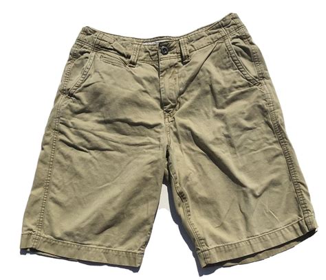 American Eagle Men S Size 30 Longboard Khaki Beige Chino Shorts EBay