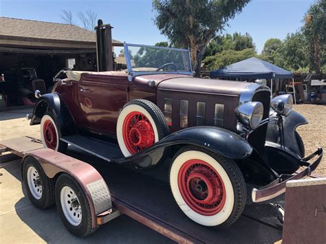 1932 Chevrolet Cabriolet For Sale The Hamb