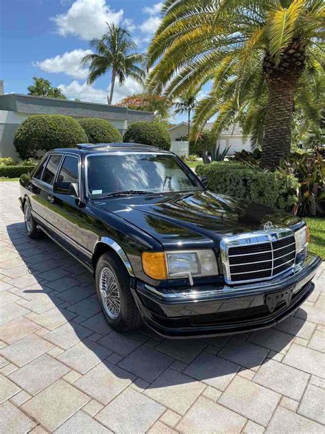 1989 Mercedes-Benz 560SEL Sedan Black Automatic SEL LORINSER KIT AMG 560 for sale: photos ...