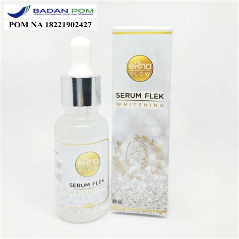 Serum Penghilang Flek Hitam Bikin Glowing Permanen Serum Erna Glow