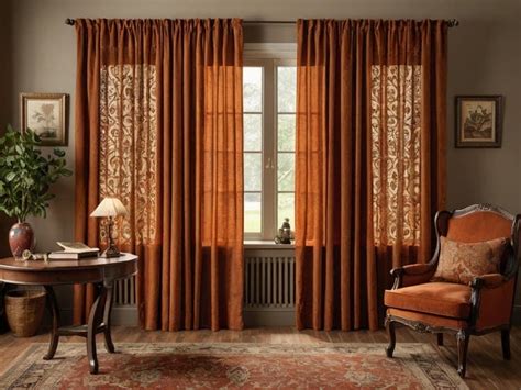 Burnt Orange Curtains By Tiffany Duncan Apr 2024 Medium