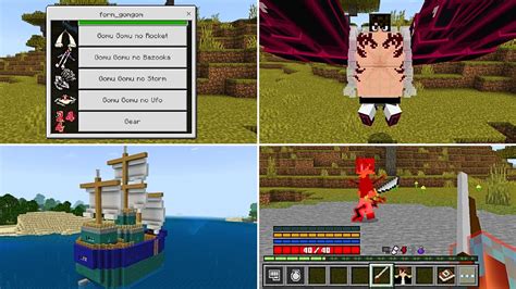 Gran Actualizacion Mejor Addon De One Piece Para Minecraft Pe