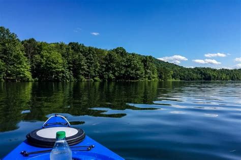 Camp On The Shore Of Lake Habeeb At Rocky Gap State Park Md