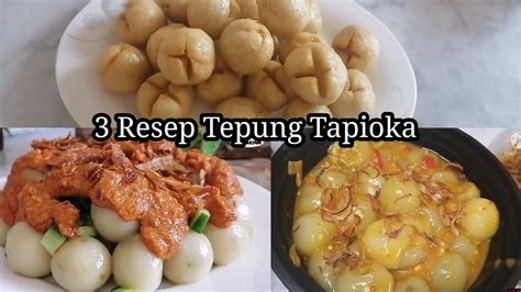 Resep Olahan Tepung Tapioka Cemilan Ekonomis Dan Enak