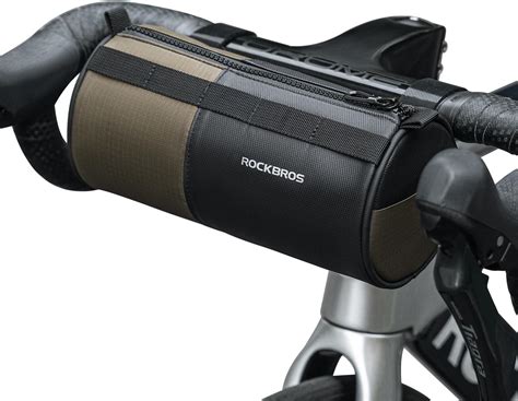 Amazon ROCKBROS Bike Handlebar Bag With 1 5L Large Capacity Bike