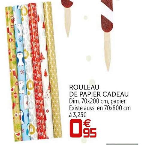 Promo Rouleau De Papier Cadeau Chez GiFi ICatalogue Fr