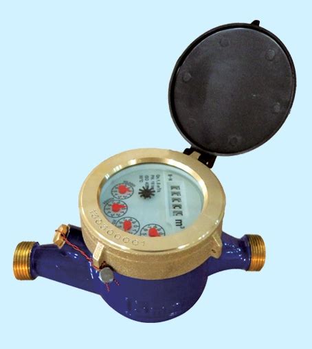 Dn Dry Dial Cold Hot Single Jet Vane Wheel Brass Water Meter For Home