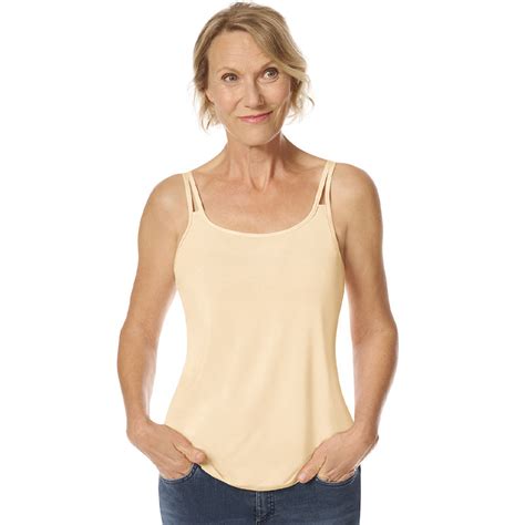 Canottiera Con Reggiseno Integrato Valletta Nude