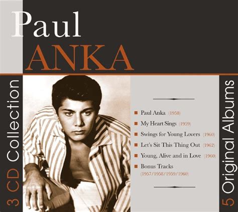 Paul Anka - 5 Original Albums (2015, CD) | Discogs