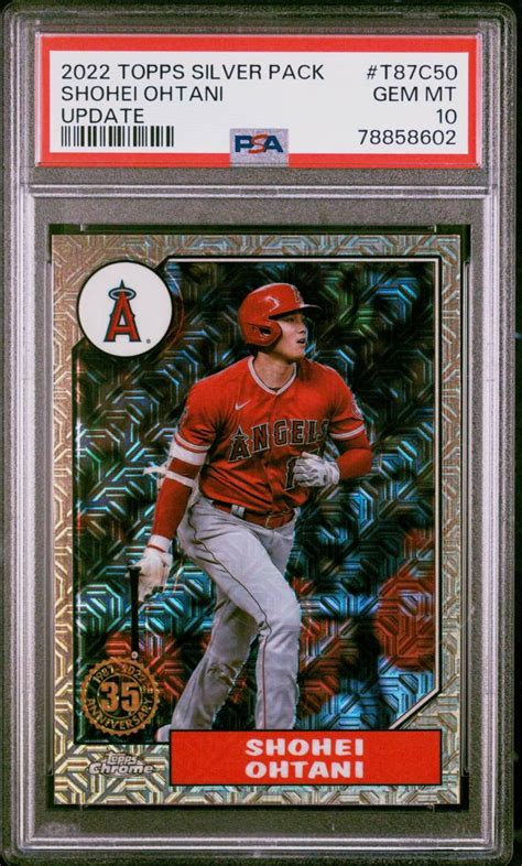 Yahoo オークション PSA102022 Topps silver pack update mojo